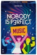Cover-Bild zum Titel 'Nobody is perfect - Music Edition - Spiele für Erwachsene ab 14 Jahre' von 'Bertram Kaes'