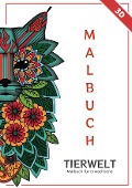 Cover-Bild zum Titel 'Tierwelt - Malbuch für Erwachsene' von 'Olga Galizki'