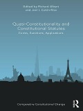 Cover-Bild zum Titel 'Quasi-Constitutionality and Constitutional Statutes' von ''