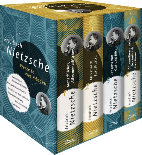 Menschliches, Allzu Menschliches - Also sprach Zarathustra - Jenseits von Gut und Böse - Götzendämmerung/Der Antichrist/Ecce Homo (4in1-Bundle) - Friedrich Nietzsche