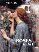 Cover-Bild zum Titel 'Roses in Art 2027' von 'Ferdinand Georg Waldmüller, Paul-August Renoir, Carl Moll, Paul Longré, Vincent Van Gogh'