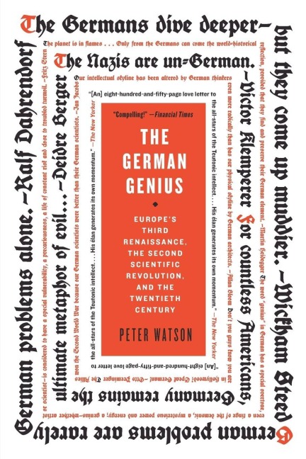 German Genius, The - Peter Watson