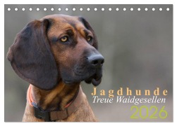 Jagdhunde - Treue Waidgesellen (Tischkalender 2026 DIN A5 quer), CALVENDO Monatskalender - Nadine Gerlach