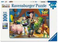 Cover-Bild zum Titel 'Kinderpuzzle 100 XXL Teile - Toy Story' von ''