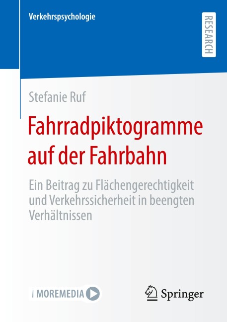 Fahrradpiktogramme auf der Fahrbahn - Stefanie Ruf