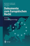 Cover-Bild zum Titel 'Dokumente zum Europäischen Recht' von ''