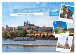 Cover-Bild zum Titel 'Historisches Prag (Wandkalender 2026 DIN A3 quer), CALVENDO Monatskalender' von 'Tina Rabus'
