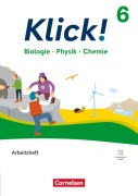 Cover-Bild zum Titel 'Klick! 6.Schuljahr - Biologie, Physik, Chemie - Ausgabe ab 2024 - Arbeitsheft mit digitalen Medien' von ''