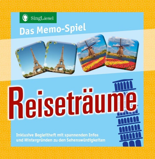Das Memo-Spiel für Senioren - Reiseträume - 