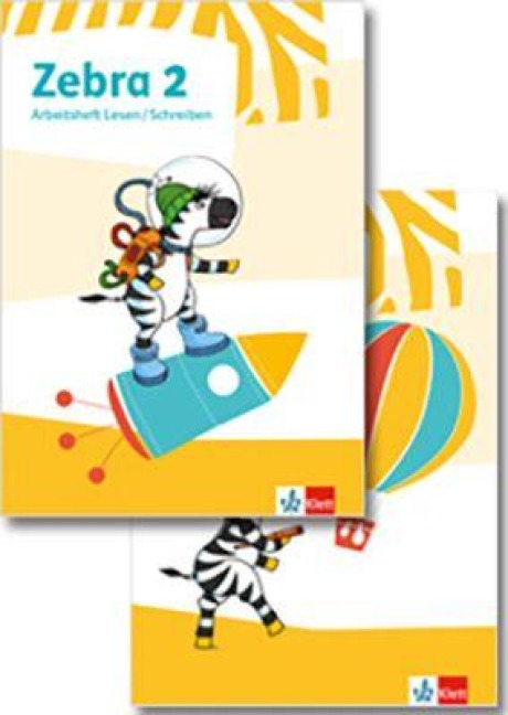Zebra 2. Paket: Arbeitsheft in Grundschrift, Arbeitsheft Lesen/Schreiben Klasse 2 - 