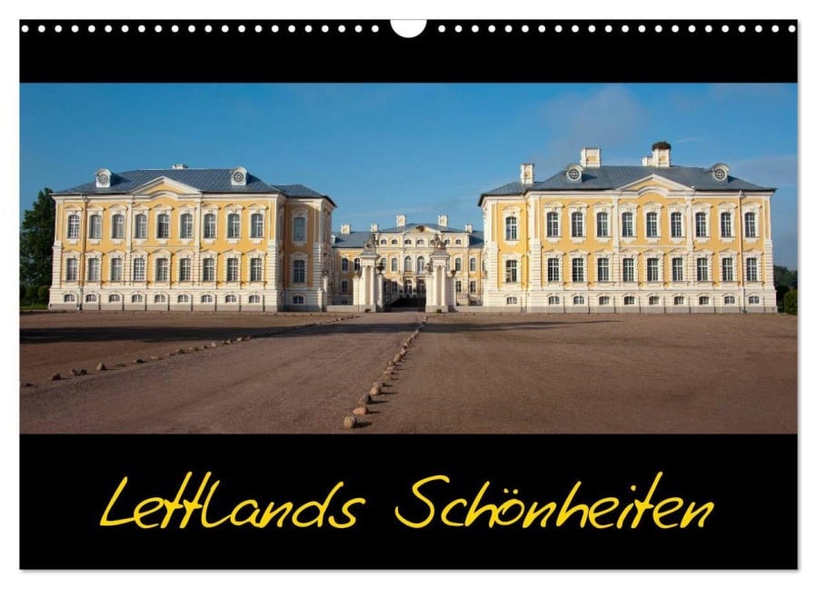 Lettlands Schönheiten (Wandkalender 2026 DIN A3 quer), CALVENDO Monatskalender - 