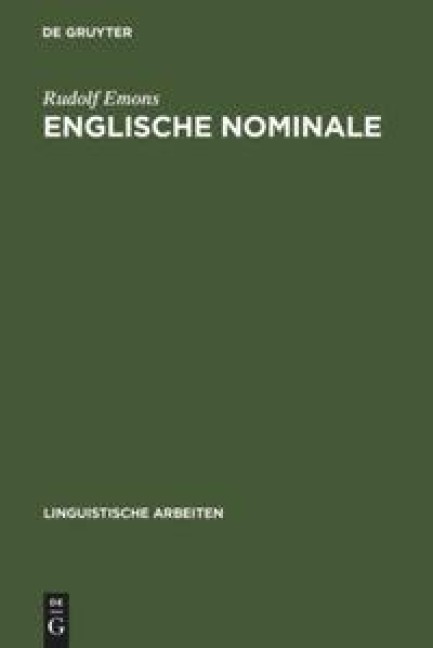Englische Nominale - Rudolf Emons