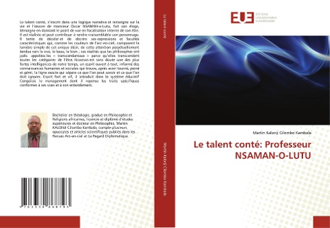 Le talent conté: Professeur NSAMAN-O-LUTU - Martin Kalonji Cilombo Kambala