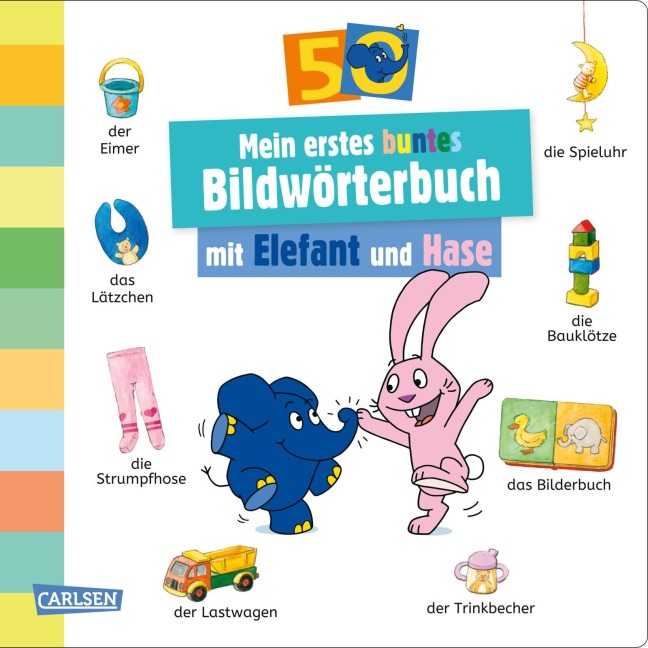 Mein erstes buntes Bildwörterbuch mit Elefant und Hase - 