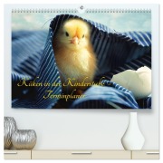 Cover-Bild zum Titel 'Küken in der Kinderstube Terminplaner (hochwertiger Premium Wandkalender 2026 DIN A2 quer), Kunstdruck in Hochglanz' von 'Tanja Riedel'