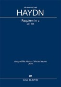 Cover-Bild zum Titel 'Requiem in c' von 'Johann Michael Haydn'