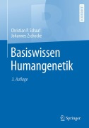 Cover-Bild zum Titel 'Basiswissen Humangenetik' von 'Christian P. Schaaf, Johannes Zschocke'