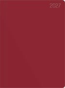 Cover-Bild zum Titel 'Taschenkalender bordeaux 1W/2S 2027' von ''