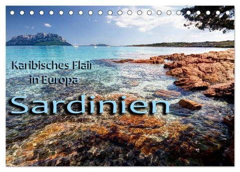 Sardinien (Tischkalender 2024 DIN A5 quer), CALVENDO Monatskalender - Thomas Kuehn
