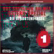 Cover-Bild zum Titel 'Das Sherlock Holmes Ostern-Spezial (Die verbotene Insel, Folge 1)' von 'Arthur Conan Doyle, Charles Fraser'