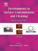 Cover-Bild zum Titel 'Developments in Surface Contamination and Cleaning: Methods for Surface Cleaning' von 'Rajiv Kohli, Kashmiri L. Mittal'
