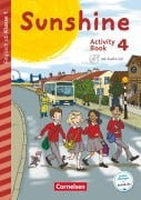 Cover-Bild zum Titel 'Sunshine - Early Start Edition 4. Schuljahr - Neubearbeitung und Nordrhein-Westfalen - Activity Book mit Audio-CD, Minibildkarten und Faltbox' von 'Tanja Beattie, Gertrud Steinhausen, Stefanie Keller, Maria Sussex, Nadine Kerler'