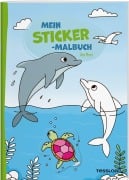 Cover-Bild zum Titel 'Mein Sticker-Malbuch. Am Meer' von ''