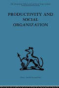 Cover-Bild zum Titel 'Productivity and Social Organization' von ''