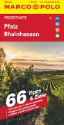 Cover-Bild zum Titel 'MARCO POLO Freizeitkarte 31 Pfalz, Rheinhessen 1:115.000' von ''