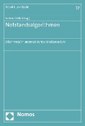 Cover-Bild zum Titel 'Notstandsalgorithmen' von 'Jochen Feldle'