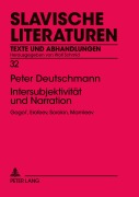 Cover-Bild zum Titel 'Intersubjektivität und Narration' von 'Peter Deutschmann'