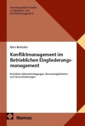 Cover-Bild zum Titel 'Konfliktmanagement im Betrieblichen Eingliederungsmanagement' von 'Birkhahn'