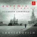 Cover-Bild zum Titel 'Streichquartette Nr. 5 & 7/Klavierquintett op.57' von 'Elisabeth Artemis Quartett/Leonskaja'
