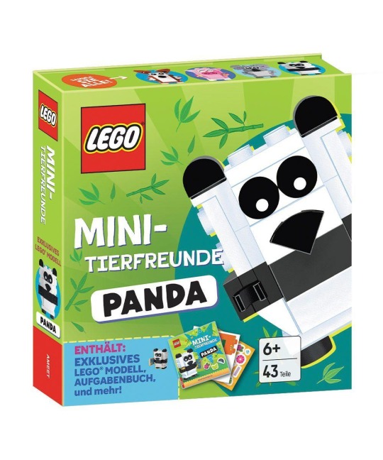 LEGO® Books - Mini-Tierfreunde - Panda - 