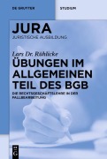 Cover-Bild zum Titel 'Übungen im Allgemeinen Teil des BGB' von ''