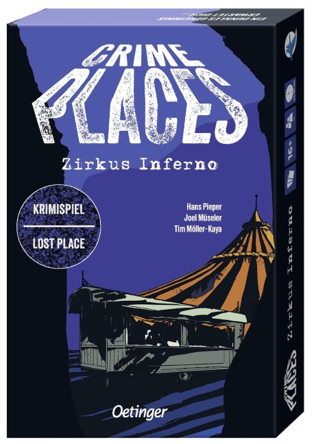 Crime Places. Zirkus Inferno - Hans Pieper, Joel Müseler