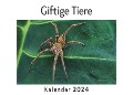 Cover-Bild zum Titel 'Giftige Tiere (Wandkalender 2024, Kalender DIN A4 quer, Monatskalender im Querformat mit Kalendarium, Das perfekte Geschenk)' von 'Anna Müller'
