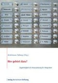 Cover-Bild zum Titel 'Wer gehört dazu?' von ''