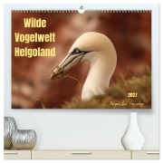 Cover-Bild zum Titel 'Wilde Vogelwelt Helgoland (hochwertiger Premium Wandkalender 2027 DIN A2 quer), Kunstdruck in Hochglanz' von 'Angelika Meister'