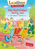 Cover-Bild zum Titel 'Leselöwen ABC-Geschichten - Alle Buchstaben, fertig, los!' von 'Annette Neubauer'