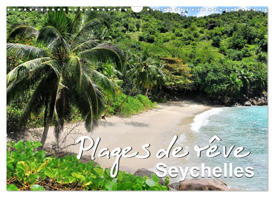 Plages de rêve Seychelles (Calendrier mural 2026 DIN A3 vertical), CALVENDO calendrier mensuel - Juergen Feuerer