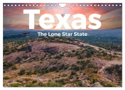 Cover-Bild zum Titel 'Texas - The Lone Star State (Wandkalender 2026 DIN A4 quer), CALVENDO Monatskalender' von 'M. Scott'