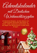 Cover-Bild zum Titel 'Adventskalender mit deutschen Weihnachtsrezepten' von 'Hanna Winterberg'