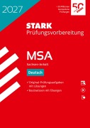 Cover-Bild zum Titel 'STARK Deutsch - MSA (Mittlerer Schulabschluss) 2027 Sachsen-Anhalt - Prüfungsvorbereitung' von ''