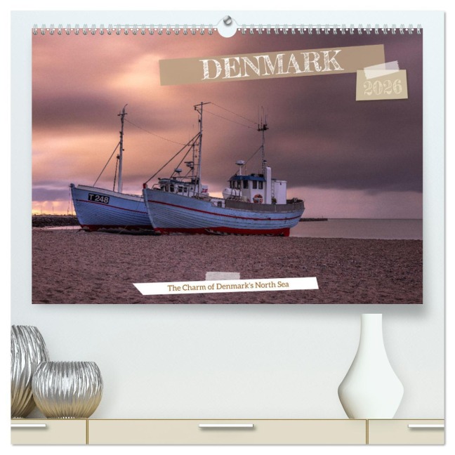 The Charm of Denmark's North Sea (High Quality Premium Wall Calendar 2026 DIN A2 landscape),CALVENDO 12 Month Wall Calendar - Mario Koch Fotografie