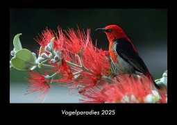 Cover-Bild zum Titel 'Vogelparadies 2025 Fotokalender DIN A3' von 'Tobias Becker'
