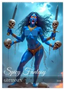 Cover-Bild zum Titel 'Spicy Fantasy - Göttinnen (Wandkalender 2026 DIN A2 hoch), CALVENDO Monatskalender' von 'Sell Pixs:Sell'