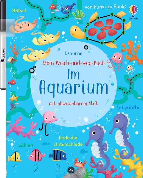 Mein Wisch-und-weg-Buch: Im Aquarium - Kirsteen Robson