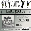 Cover-Bild zum Titel 'Aufsätze 1902-1914 - Teil 10' von 'Karl Kraus'