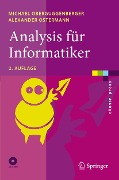 Cover-Bild zum Titel 'Analysis für Informatiker' von 'Michael Oberguggenberger, Alexander Ostermann'